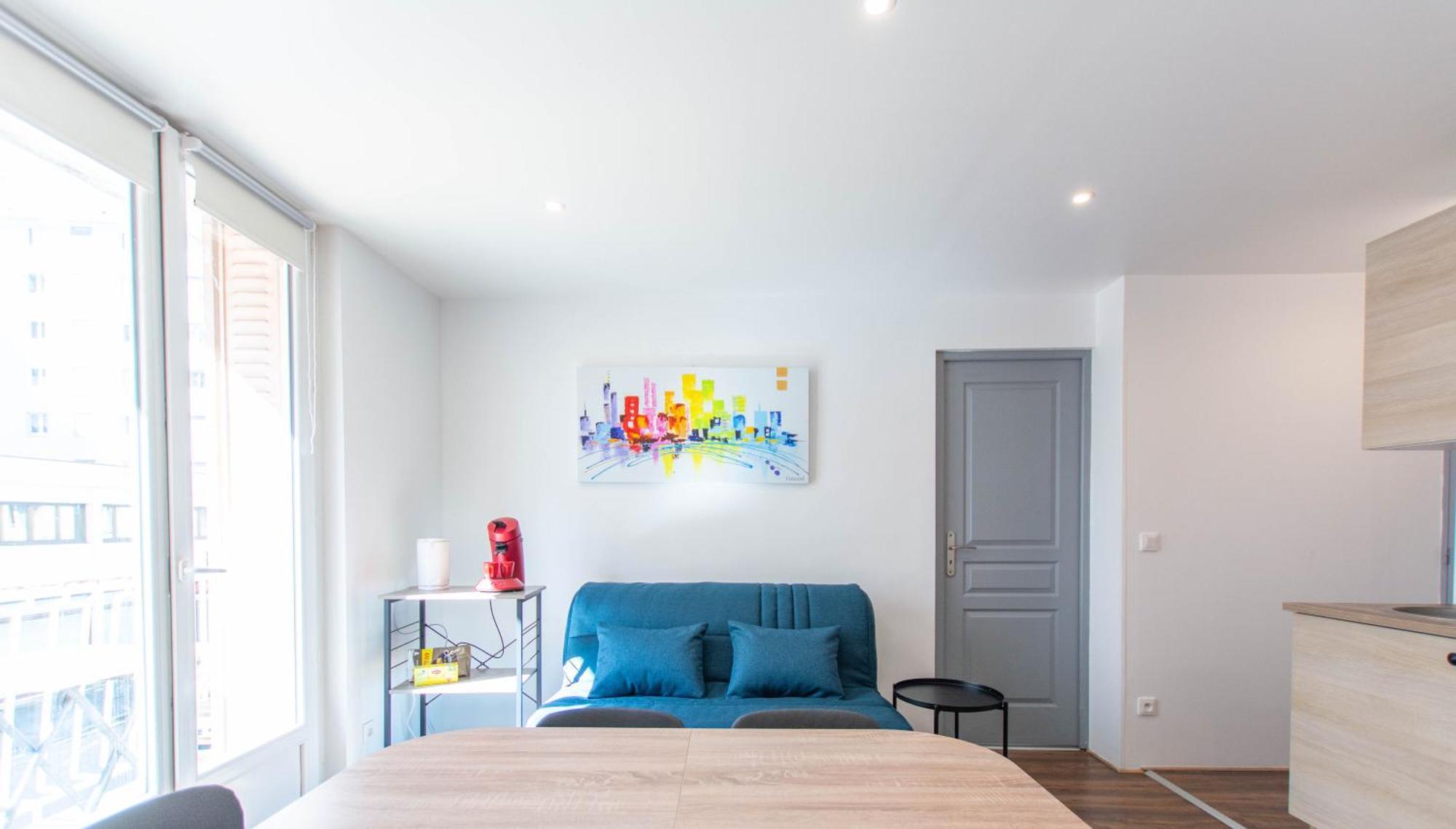 Appartement T3 Gare De Chambery Centre Ville Екстер'єр фото